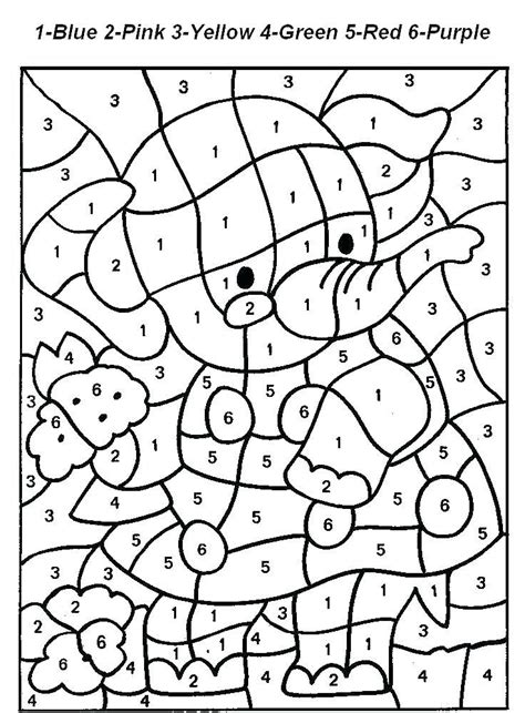 And this free printable comes in vertical orientation. color by number printable pages coloring pages numbers ...