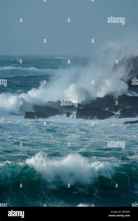 Stormy Seas Stock Photo Alamy