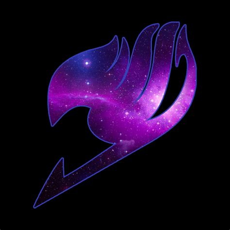 Fairy Tail Galaxy Universe Guild Symbol Purple Anime And