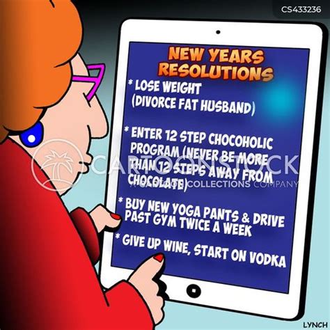 New Years Resolution Cartoons And Comics Funny Pictures From Cartoonstock