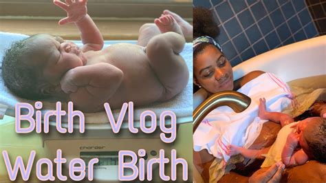 OFFICIAL BIRTH VLOG RAW REAL LABOR AND DELIVERY OF BABY NATURAL