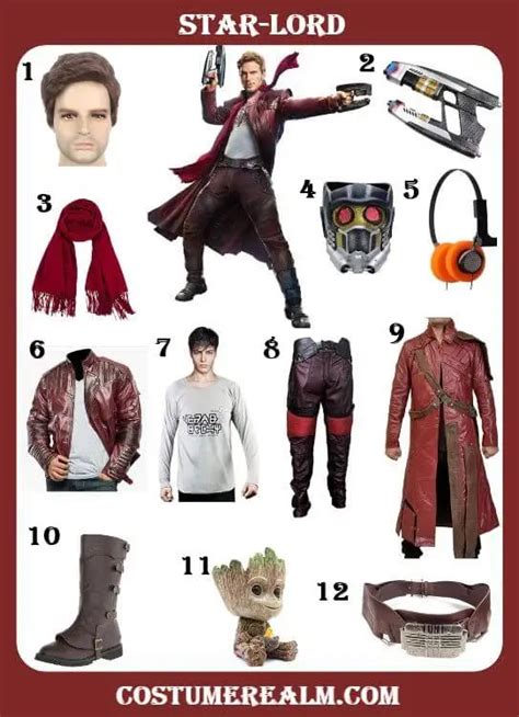 How To Dress Like Star Lord Costume Guide Your Comprehensive Costume