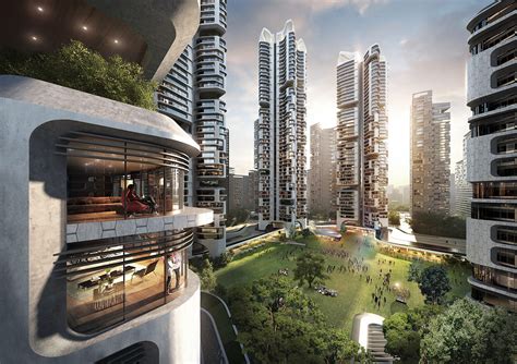 Unstudio Heerim To Design New 32 Tower Residential Masterplan In Seoul