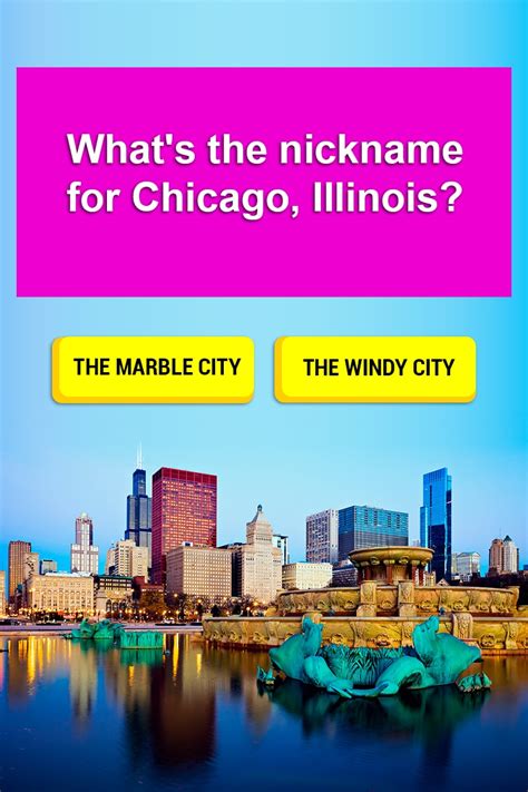 Whats The Nickname For Chicago Trivia Questions Quizzclub