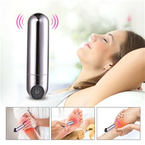 Yks Luvkis Cordless Usb Rechargeable Handheld Bullet Wand Massager Neck Body Therapy Th