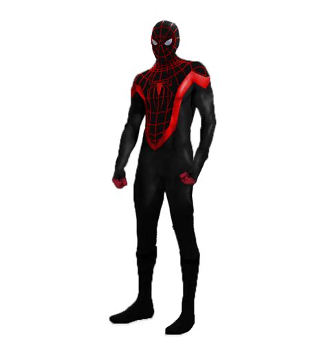 Miles Morales Spider Man Transparent By Savagecomics On Deviantart