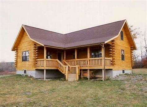 Whether you're interested in a modular log cabin that is built on site or a manufactured log cabin that can be delivered to your desired location, modularhomes.com has a wide selection of log cabin homes to fit your needs and price range. 44 Best Log Cabin Homes Plans One Story (10) - Ideaboz