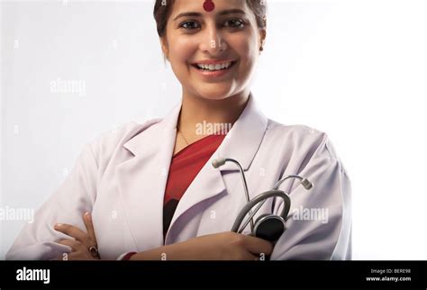 Portrait Of A Doctor Stock Photo Alamy