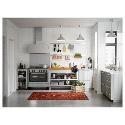 Shop for kitchen stainless steel cart online at target. RIMFORSA Work bench, stainless steel, bamboo - IKEA in ...