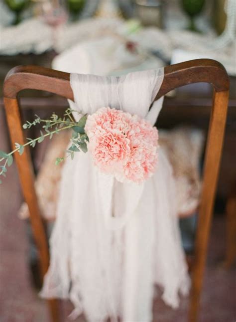 Make bow with ribbon and add. 5 Different Ways to Use Tulle at your Wedding | Wedding ...