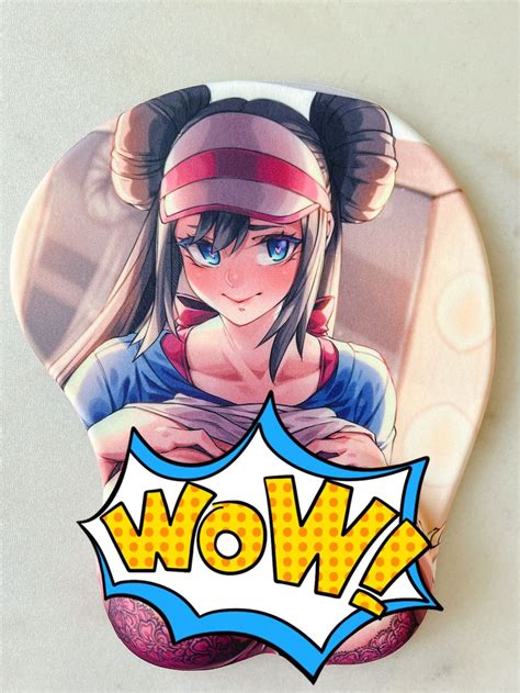 Exclusive Anime Boob Girl D Mouse Pad Wrist Rest Etsy