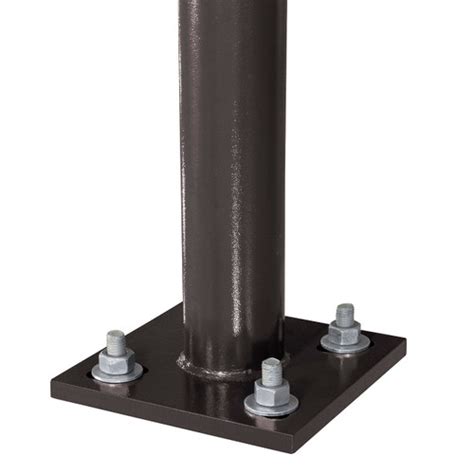 Quick Ship Round Steel Light Poles