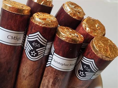 Navy retirement party decorations / add 5 to your cart for discount. Chocolate cigars Rolos party favors US Navy army Air Force ...