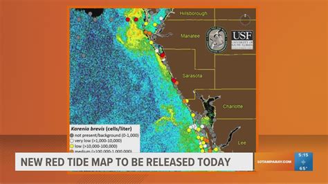 New Red Tide Map To Be Released Friday