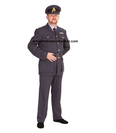 Ww2 British Raf Uniform Made In England With Kc