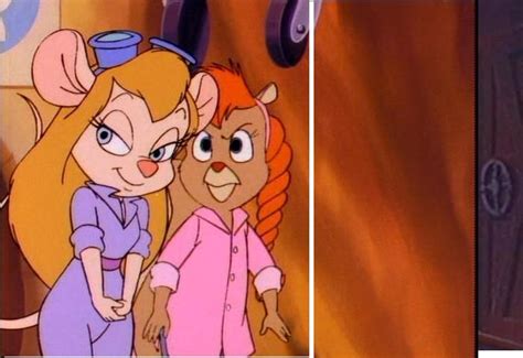 Tammy The Squirrel Is Jealous Of Gadget From Disneys Chip And Dales