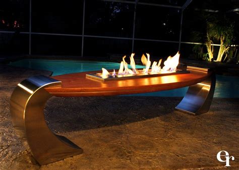The little metal stand style fire bowl just wouldn't do. How to Build Your Own Bio-Ethanol Fireplace Using Ethanol Burner | Gazebo with fire pit, Fire ...