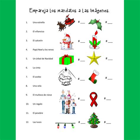 Spanish Christmas La Navidad Interactive Notebook Activities Best