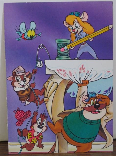 Sold Disney Afternoon Chip And Dale Rescue Rangers Collector Play