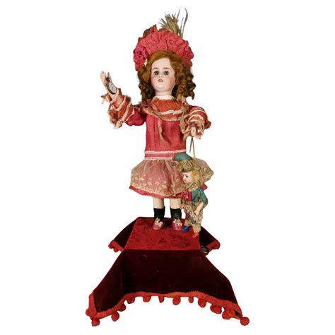 Tall 19th Century French Porcelain Musical Automaton Jumeau Doll At 1stdibs