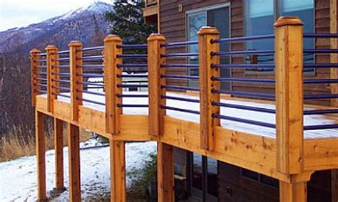 Get Some Great Inspiration For Deck Railings Ideas Simple Horizontal