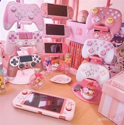 What does pink stand for. DIY'd my white controller stand and made them all pink! in ...