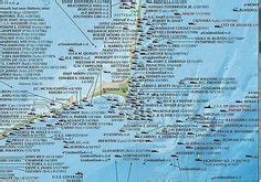 Outer Banks Shipwrecks National Geographic Wall Map Maritime North
