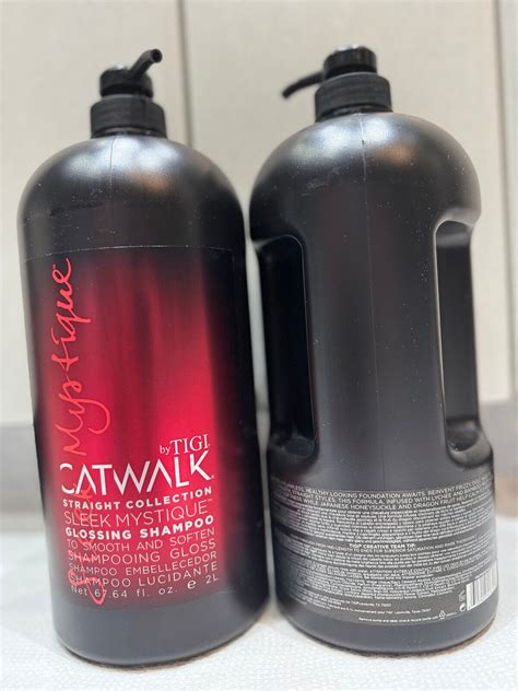 Tigi Catwalk Sleek Mystique Glossing Shampoo Calming Conditioner