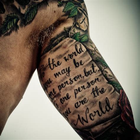 Names of children carved on the arm in cute, cursive font that is a symbol of love, the mother harbors in her heart. Inner Arm Tattoo Quotes. QuotesGram