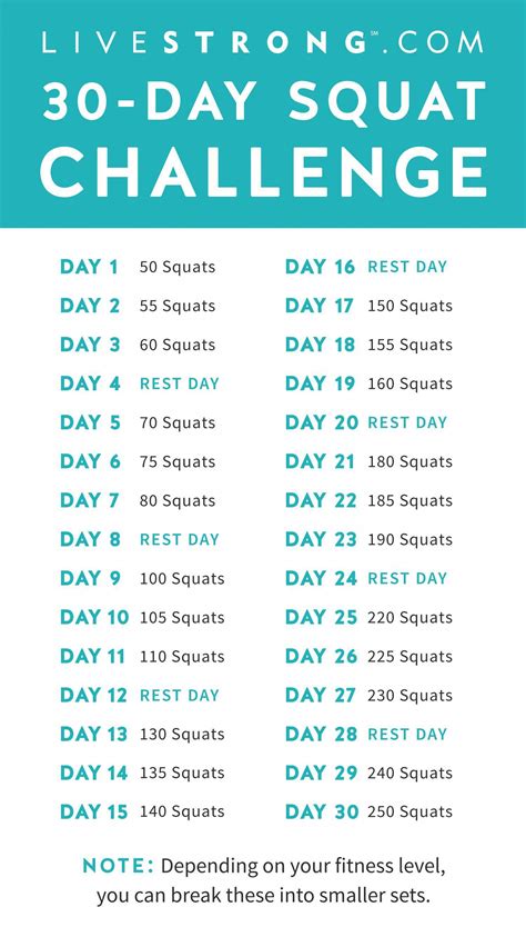 Day Squat Challenge Day Squat Challenge Day Squat Squat Challenge