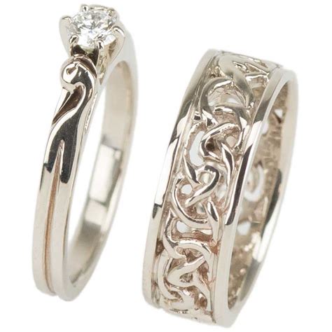 Celtic Wedding Ring Gold L
