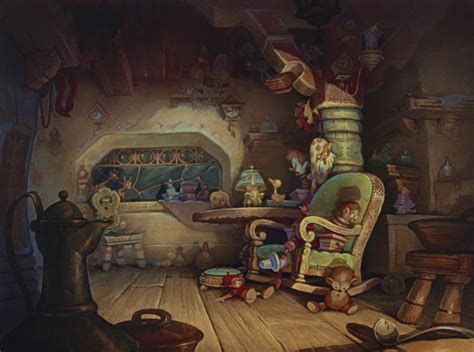 Living Lines Library Pinocchio 1940 Backgrounds