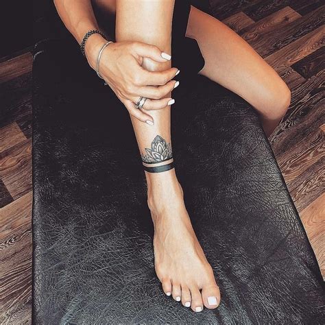 Ankle Ornament Foot Tattoos Body Art Tattoos Sleeve Tattoos Henna
