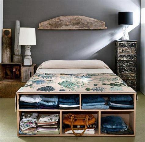 Mix it up with mesh. 44 Smart Bedroom Storage Ideas | DigsDigs
