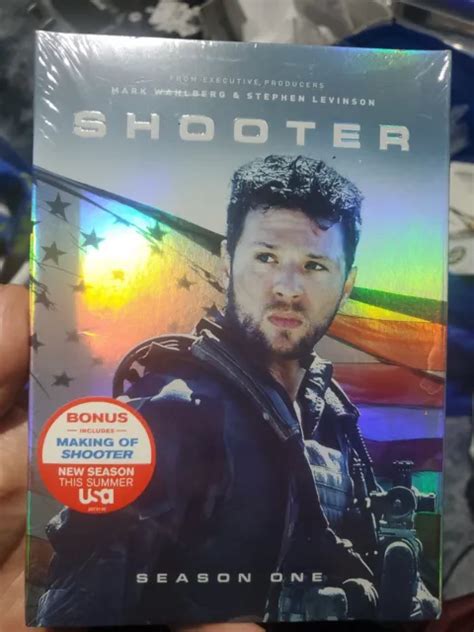 Shooter Complete Season 1 Ryan Phillippe Mark Wahlberg Tv Series Dvd