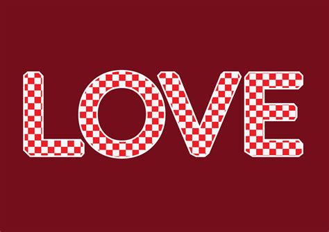 Love Font Type For Valentines Day Card 647063 Vector Art At Vecteezy