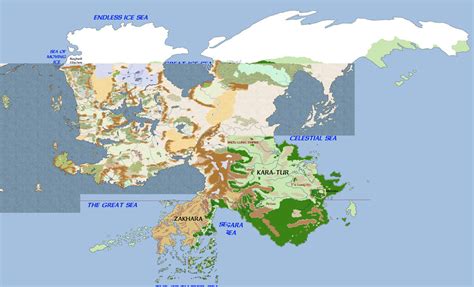Toril Map Full By Forgottenrealmsart On Deviantart