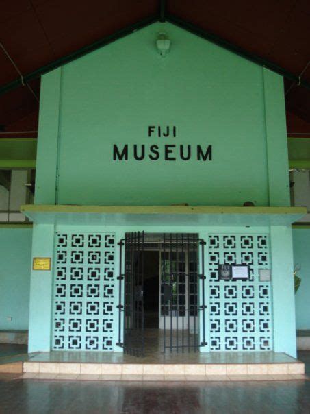 Fiji Museum Suva Volunteered Here For A Month On My Magical Trip To