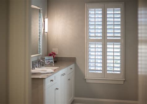 Bathroom Window Treatments Have You Covered Sunburst Shutters