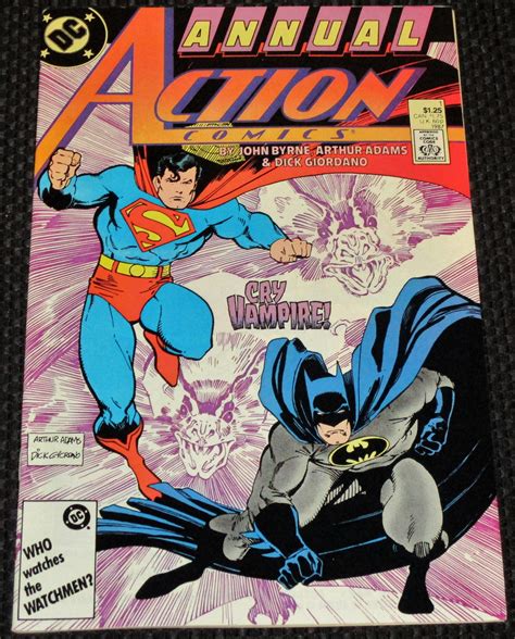 Action Comics Annual 1 1987 Comic Books Copper Age Dc Comics