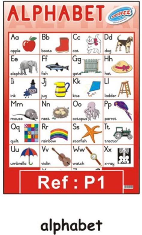 Alphabet Educational Poster For School Classrooms Educational Toys