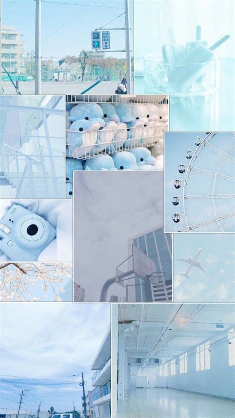 Background Biru Pastel Somewhat Blue Cool Wallpapers