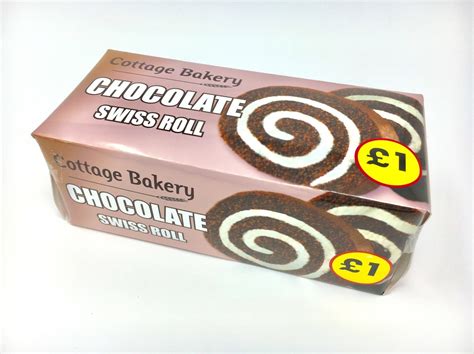 Cottage Bakery Chocolate Swiss Roll 200g Best Before 05072021 Uk