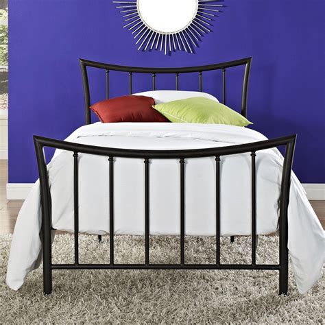 Full bed frames headboard *see offer details. Twin size Bronze Metal Platform Bed Frame with Headboard ...