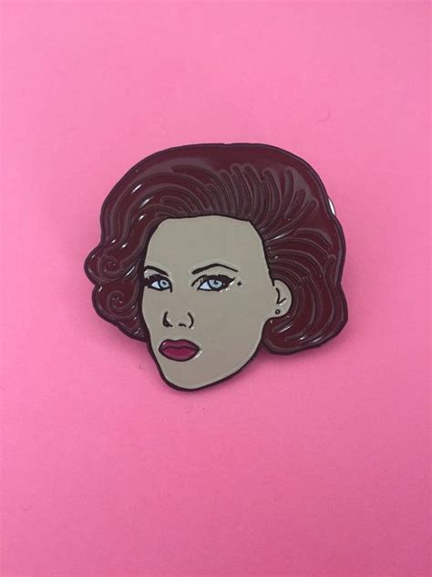 Audrey Horne Twin Peaks Enamel Pin 15 Enamel Pins Soft Enamel Pins