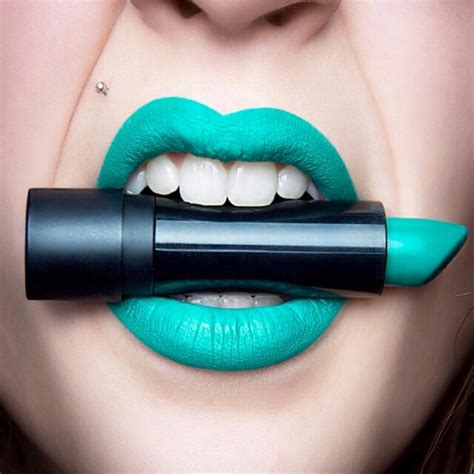 Turquoise Colour Lipstick Melt Cosmetics Pickture