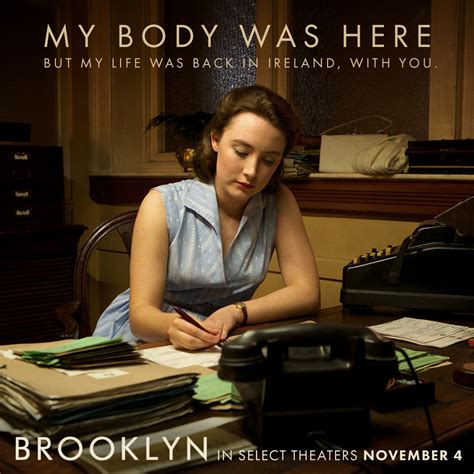 She is a mildly this film is a remedy for anyone who is losing faith in good filmmaking. Review: Brooklyn Movie #BrooklynMovie - A Little Desert ...