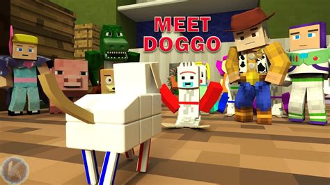 Toy Story 45 Meet Doggo Minecraft Animation Youtube