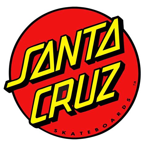 Santa Cruz Classic Dot Sticker 6 Socal Skateshop