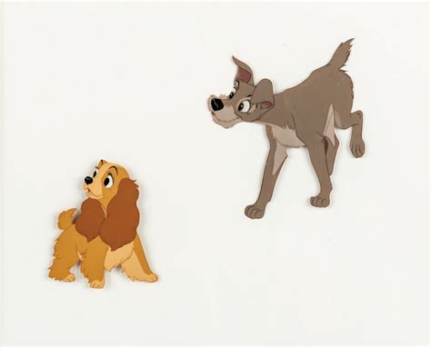 Original Production Cels From Lady And The Tramp Van Eaton Galleries
